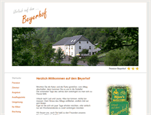 Tablet Screenshot of beyerhof.de